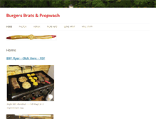 Tablet Screenshot of burgersbratspropwash.com